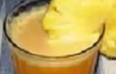 Refreshing Orange Pineapple Drink Recipe
