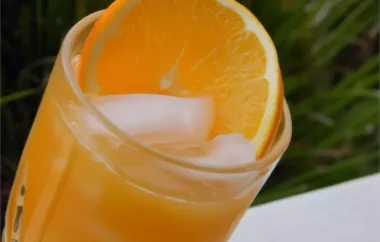 Refreshing Peach Drink perfect for hot summer days
