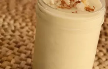 Refreshing Pina Colada Smoothie to beat the summer heat