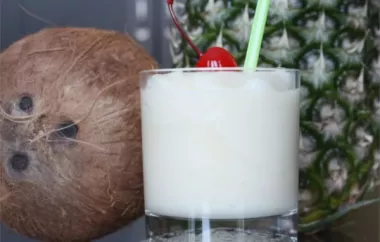 Refreshing Pineapple and Coconut Cocktail Recipe