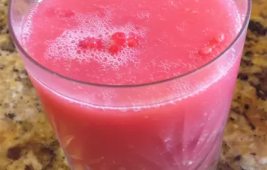 Refreshing Raspberry Margaritas Recipe