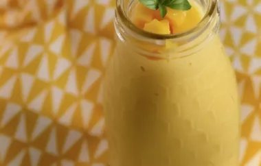 Refreshing Summertime Mango Drink