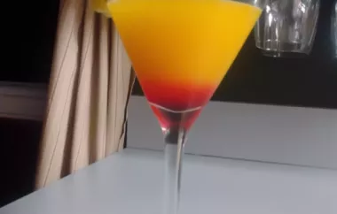 Refreshing Tropical Martini Recipe