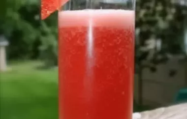 Refreshing Watermelon Cooler Slushy Recipe