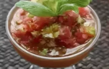 Refreshing Watermelon Gazpacho Recipe