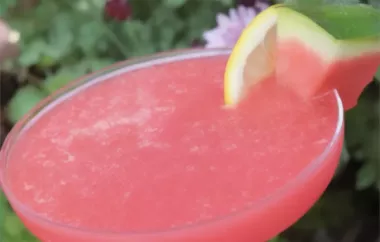 Refreshing Watermelon Lemonade Slush