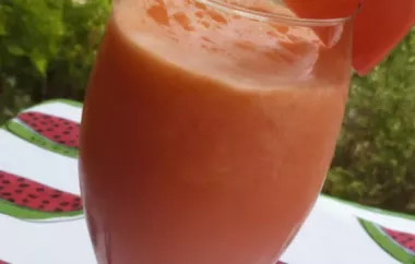 Refreshing Watermelon Milkshake Recipe