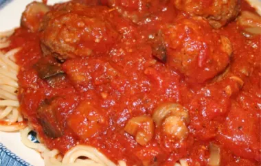 Restaurant-Style Spaghetti Sauce