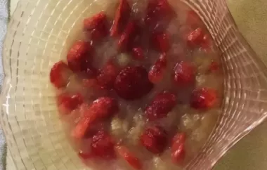 Rhubarb-Strawberry Compote