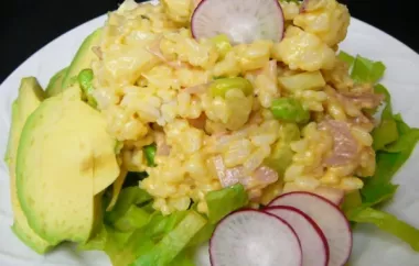 Rice and Ham Salad