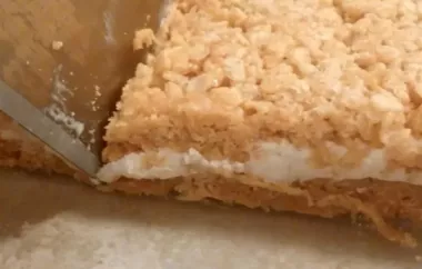 Rice Crispy Ice Cream Sandwich Bars
