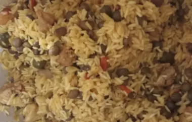 Rich and flavorful American Rice and Beans