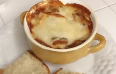 Rich and Simple French Onion Soup