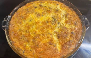 Roast Beef and Cheddar Frittata