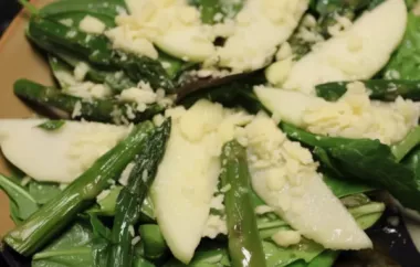 Roasted Asparagus and Apple Salad Recipe