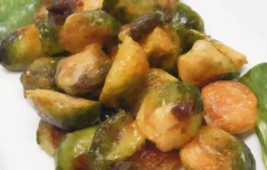Roasted Buffalo Brussels Sprouts