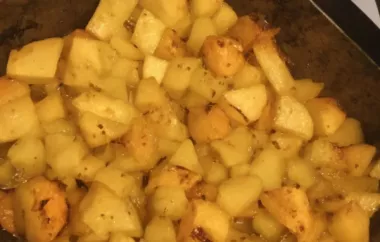 Roasted Potatoes and Apples