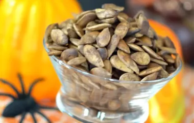 Roasted Pumpkin Seeds with a Perfect Crunchy Texture