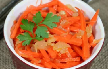 Russian Carrot Salad (Korean Style)