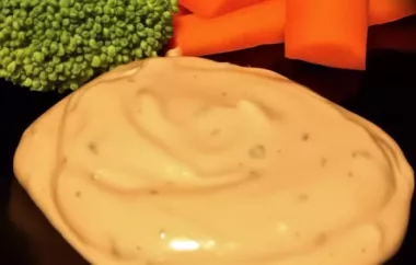 Russian Style Creamy Salad Dressing Recipe