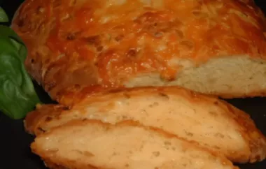 Satisfy your taste buds with this delicious Savory Onion Bread recipe!