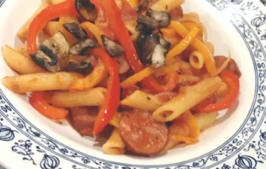 Sausage and Pepper Penne