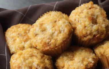 Sausage and Sweet Corn Muffins