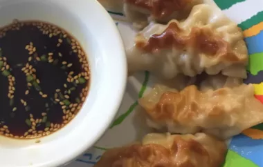 Savory Chinese Pork Dumplings Recipe