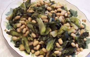 Savory Greens and Beans Recipe