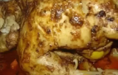 Savory Moroccan Roast Chicken Recipe