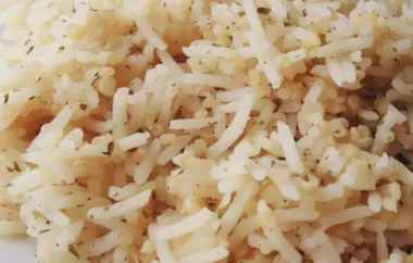 Savory Rice and Quinoa Pilaf Recipe