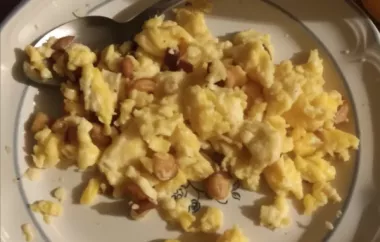 Scrambled Eggs with Wild Puffball Mushrooms Recipe