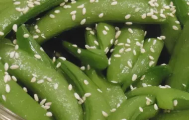 Sesame Snap Peas Recipe