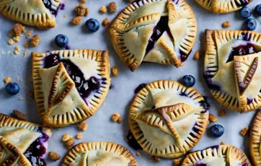 Shelly Hospitality’s Blueberry Turnover Hand Pies