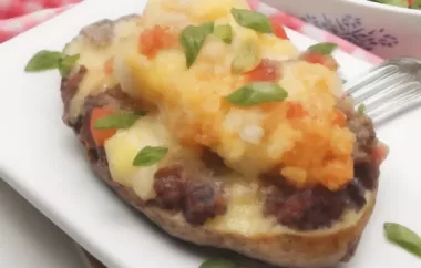 Shepherd's Pie Baked Potatoes