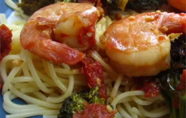 Shrimp-Broccoli-and-Sun-Dried-Tomatoes-Scampi-with-Angel-Hair