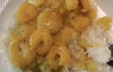 Shrimp Curry: My Dear Mudder's Version