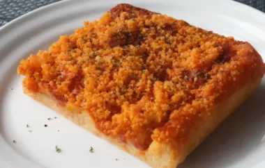 Sicilian Christmas Pizza (Sfincione)