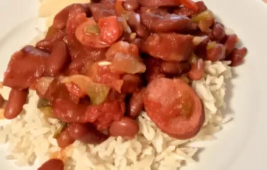 Simple and Delicious Easy Red Beans and Rice Recipe