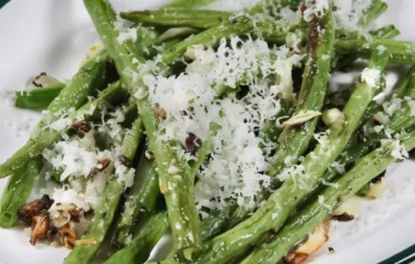 Simple Roasted Green Beans Recipe