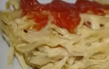 Simple Spaghetti Pie