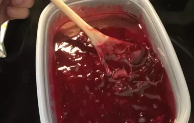Simple Tart Cherry Compote