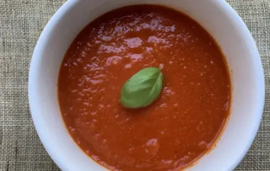 Simple Tomato Soup