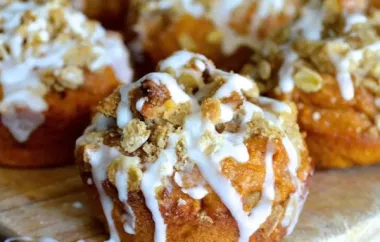 Skinny Pumpkin Spice Muffins with Walnut Streusel