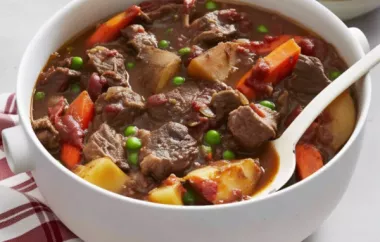 Slow Cooked Christmas Eve Beef Stew Recipe