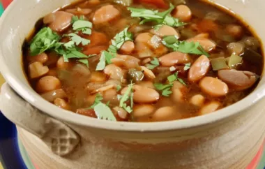 Slow Cooker Charro Beans: A Hearty and Flavorful Mexican Delight