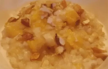 Slow Cooker Peaches and Cream Steel Cut Oatmeal Recipe