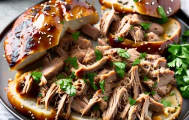 Slow Smoked Pulled Pork - A Delicious and Tender BBQ Delight