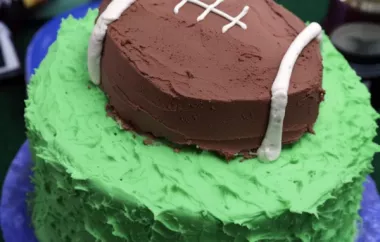 Smart Cookie Football Cake Recipe