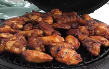 Smoky and Spicy Chicken Wings Recipe